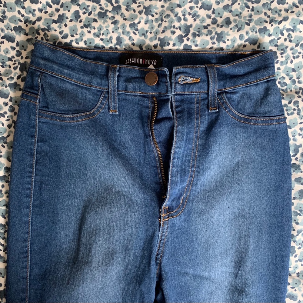 Fashion Nova high waisted skinny jeans jeggings